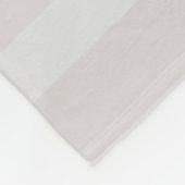 Kids Girly Christmas Blume Snowman und Name Fleecedecke (Ecke)