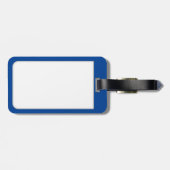 Kids Gold Fish personalisieren Gepäckanhänger (Rückseite horizontal)