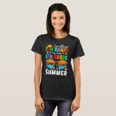 Kids Goodbye 7th Grade Graduation To 8th Grade Bea T-Shirt (Vorne ganz)