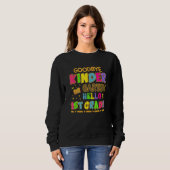 Kids Goodbye Kindergarten Graduation Hello First G Sweatshirt (Vorne ganz)