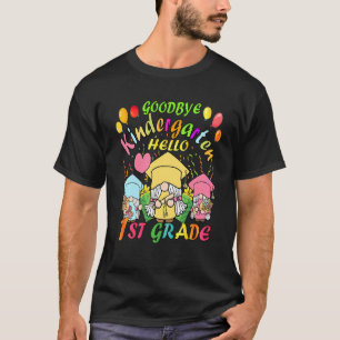 Kids Goodbye Kindergarten Hallo 1. Grade Graduati T-Shirt