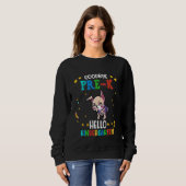 Kids Goodbye Pre K Hello Kindergarten Sweatshirt (Vorne ganz)