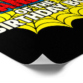 Kids Grandma Of The Birthday Boy Sder Theme Party  Poster (Ecke)