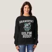 Kids Grandpas Buddy Golf Buddy Sweatshirt (Vorne ganz)