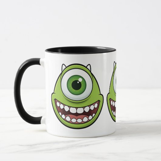 Kids Green One-Eyed Monster Cute Funny Mug Tasse (Links)