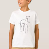 KID's GREYHOUND-T - SHIRT (Vorderseite)