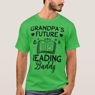 Kids Großvaters Zukunft Buddy Kids buchen Liebe T-Shirt