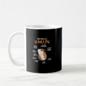 Kids Guinea Pig Gift Cavy Stuff Anatomy of A Guine Kaffeetasse (Links)