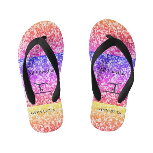KIDS GYMNASTICS FLIP FLOPS KINDERBADESANDALEN (Fußbett)