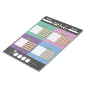 KIDS HABIT TRACKER Notepad Notizblock (angewinkelt)