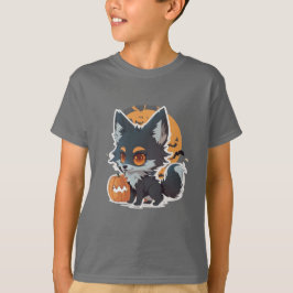 Kids Halloween 2026 T - Shirt - Süße Tier Design