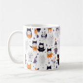 Kids Halloween Characters Tasse Hexenkatze Ghost (Links)