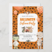 Kids Halloween Costume Party Einladung (Vorderseite)