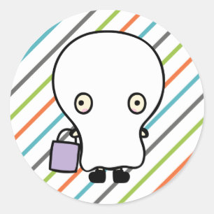 Kids Halloween Costume Party Einladung Sticker