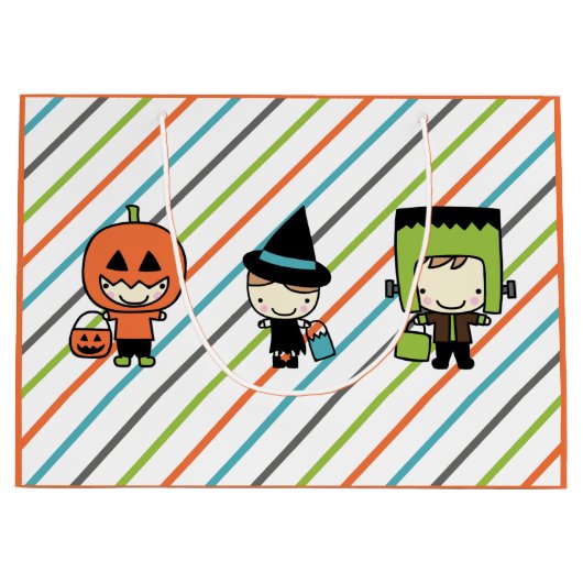 Kids Halloween Costume Party Geschenktasche Große Geschenktüte (Vorderseite)