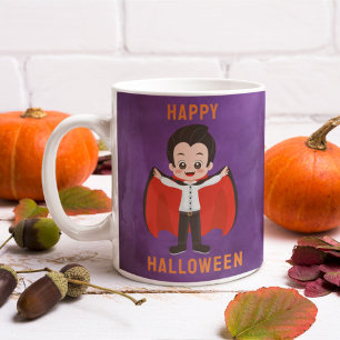 Kids Halloween Costume Vampire Individuelle Name Kaffeetasse