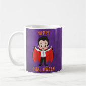 Kids Halloween Costume Vampire Individuelle Name Kaffeetasse (Links)