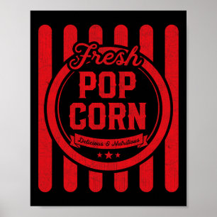 Kids Halloween Costume Vintag Popcorn Shirt für G Poster