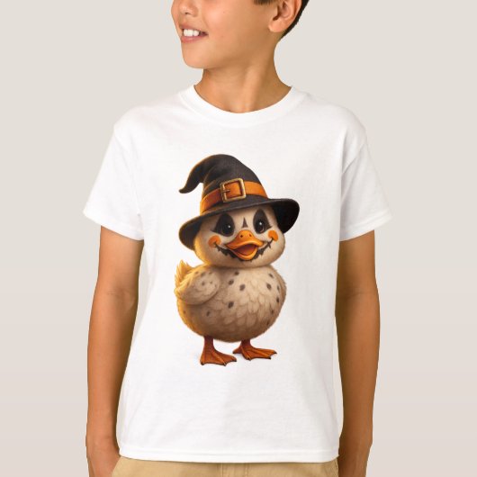Kids’ Halloween-Duck-T - Shirt - Funny & Niedlich (Vorderseite)
