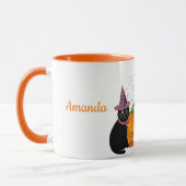 Kids Halloween Friends Personalisiert Tasse (Links)