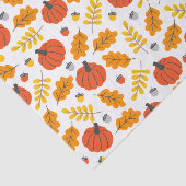 Kids Halloween Herbst Pumpkins Acorns Blätter Seidenpapier (Ausschnitt)