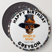 Kids Halloween Kids Party - Niedlich & Spooky Button (Vorne & Hinten)