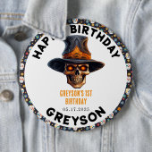 Kids Halloween Kids Party - Niedlich & Spooky Button (Beispiel)