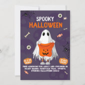 Kids Halloween Niedlich Costume Party Einladung (Vorderseite)