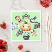Kid's Halloween-Party Serviette (Beispiel)