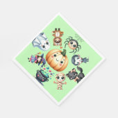 Kid's Halloween-Party Serviette (Ecke)