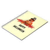 Kids Halloween Pumkins Notizblock (Linke Seite)