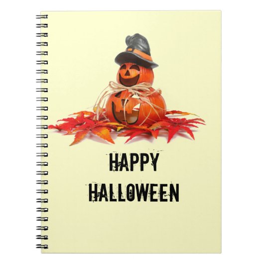 Kids Halloween Pumkins Notizblock (Vorderseite)