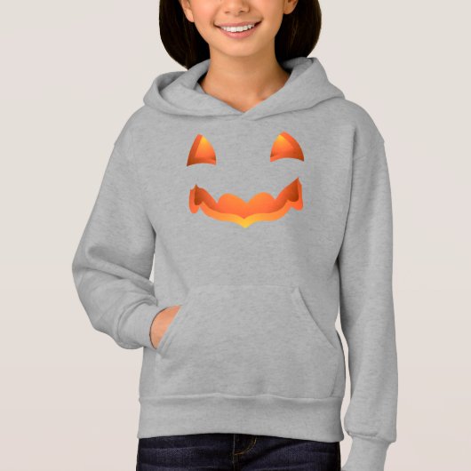 Kid's Halloween-Shirt Kid's Pumpkin-Kostüm-Shirts Hoodie (Vorderseite)