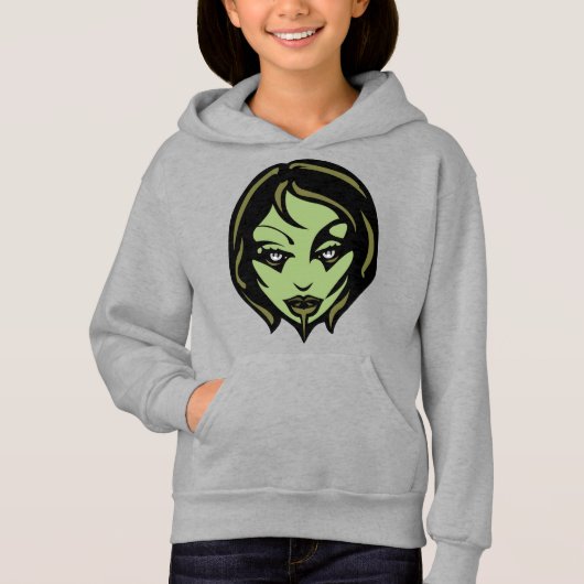 Kid's Halloween Shirt Kostüm Zombie Sweatshirt (Vorderseite)