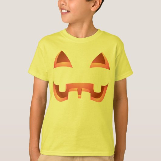 Kid's Halloween Shirt Pumpkin Kostüm Kids' Jersey (Vorderseite)