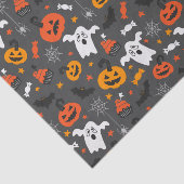Kids Halloween Spider Webs Ghosts Cupcakes Pumpkin Seidenpapier (Ausschnitt)