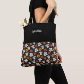 Kids Halloween Spooky Ghosts & Jack Lanterns Name Tasche (Von Nahem)