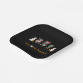 Kids halloween spooky Paper Plate Pappteller (Gewinkelt)