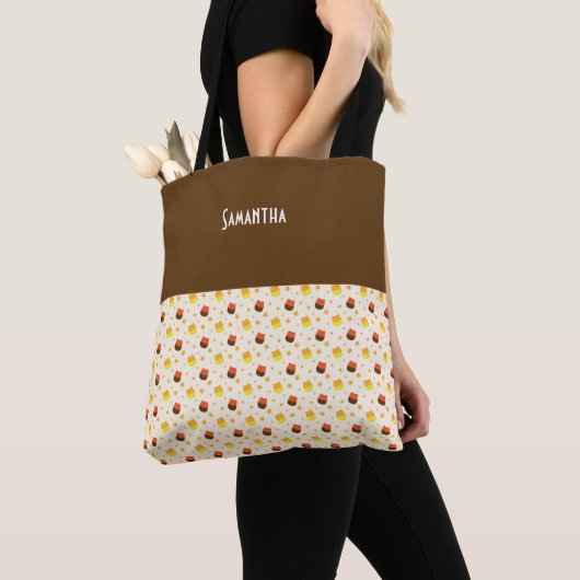 Kids Halloween Stars Candy Mais Name Tasche (Von Nahem)