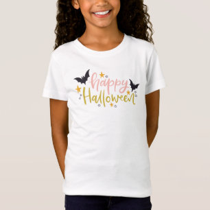 Kids-Halloween-T-Shirt mit Glam-Textdesign T-Shirt