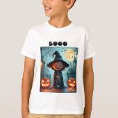 Kids Halloween T - Shirt - Spooker Cartoon Kind (Vorderseite)