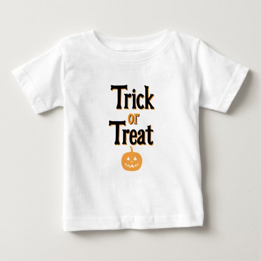 Kid's Halloween Trick oder T - Shirt behandeln wei (Vorderseite)