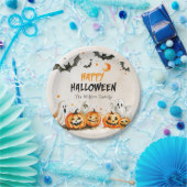 Kids Halloween Trick oder Treat Birthday Paper Pla Pappteller (Party)