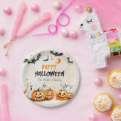 Kids Halloween Trick oder Treat Birthday Paper Pla Pappteller (Party)