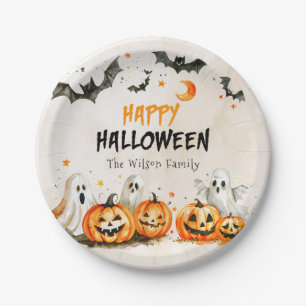 Kids Halloween Trick oder Treat Birthday Paper Pla Pappteller
