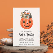 Kids Halloween Trick oder Treatment Party Einladung