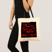 Kids Halloween Trick oder Trete Tote Bag Tragetasche (Vorderseite (Produkt))
