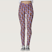 Kids-Halloween-Werwolf-Kostüm Leggings (Vorderseite)