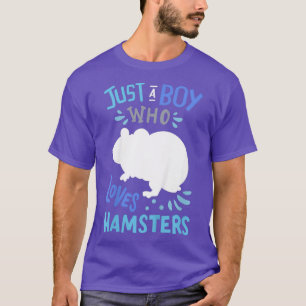 Kids Hamster nur ein Junge, der Hamster Lieben Ges T-Shirt