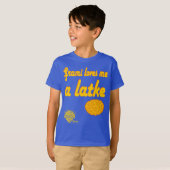 Kids' Hanukkah Shirt - "Grami loves me a lake" (Vorne ganz)